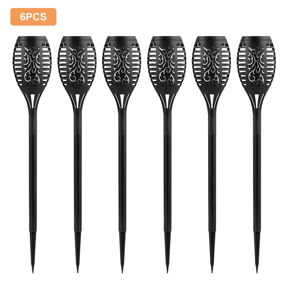 

12/51/96LEDs Solar Light Control Solar Flame Light Flame Outdoor IP65 Garden Torch Lamp For Courtyard Garden Decoration Balcony