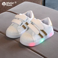 Size 21-30 Baby Toddler Glowing Shoes Children Led Breathable Shoes Boys Glowing Sneakers Girls Sneakers with Luminous Sole 1