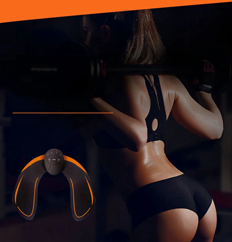 EMS Hip Trainer Muscle Vibrating Exercise Stimulate Machine Fitness Equipment 6 Modes Body Slimming Shaper Machine Workout (5)