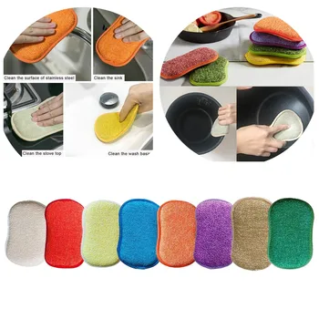 

5pcs Anti-microbial cleaning sponge magic sponge melamine sponges kitchen sponge for washing dishes kitchen scourer pan brush #5