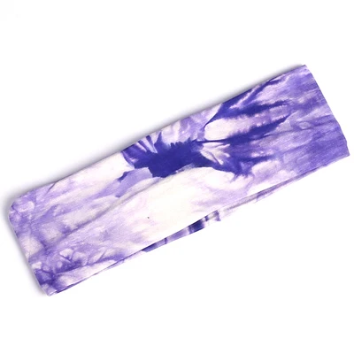 1 Tie Dye Велоспорт Йога Спортивная Повязка от пота мужчины Sweatband для мужчин женщин головные повязки для йоги головы Налобные повязки Спортивная безопасность - Цвет: 1