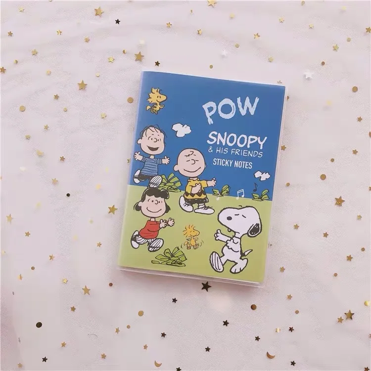 03 45 страниц Peanuts Rogue Dog мультфильм Kawaii блокнот щенок офисная бумага для заметок милый студенческий канцелярский дневник резиновая Обложка Блокнот - Цвет: 03