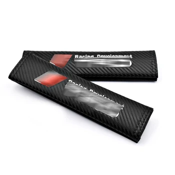 

Car seatbelt padding for TRD emblem logo embroidery seat belt cover protector comfortable safety belts pillow cushion 2020 new