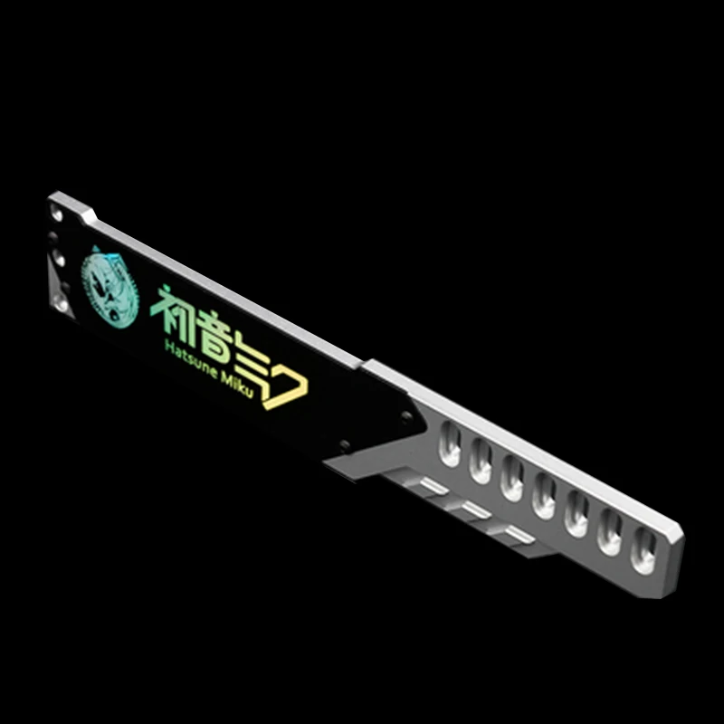 Алюминий сплав Графика карты Поддержка GPU держатель кронштейн 5V 3PIN ARGB/RGB VGA рамка NVIDIA ROG ASUS Gigabyte AURA SYNC симфония