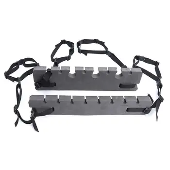 

Set of 2 Fishing Pole Holders Portable Fishing Rack Magnetic Rod Storage Bracket Y1QE