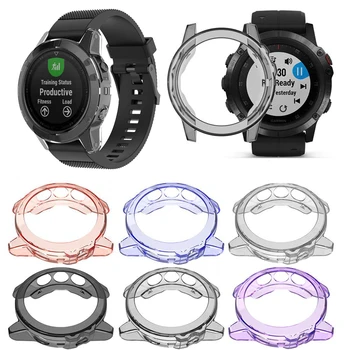

TPU Protective Cover For Garmin Fenix5S 5 5X Watch Case Protector Frame Protect Shell For Fenix 5S 5 5X Accessories Strap Band