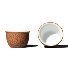 Керамическая чашка для дома, маленькая чашка, цветная глазурь, ретро китайский стиль, кунг-фу, черный чай, Jin Jun Mei, напиток, чайная посуда