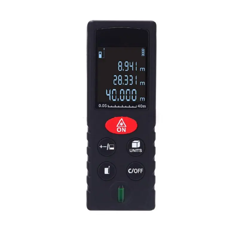 Drop Ship&Wholesale 40-100M Digital Laser Rangefinder Vertical Bubble Electronic Tape Range Finder Oct. 9