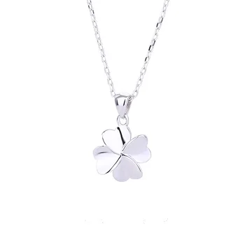 

Yudasheng store Four Leaf Clover Pendant Necklace High Quality Jewelry Original Christmas Gift Recommendation
