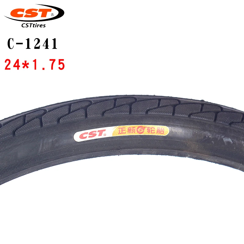 CST-Antiskid Mountain Bike Tires, Steel Wire Tire, Wear Resistant Bicycle Tire, 24 ", 24x1.75, C1241, C1241