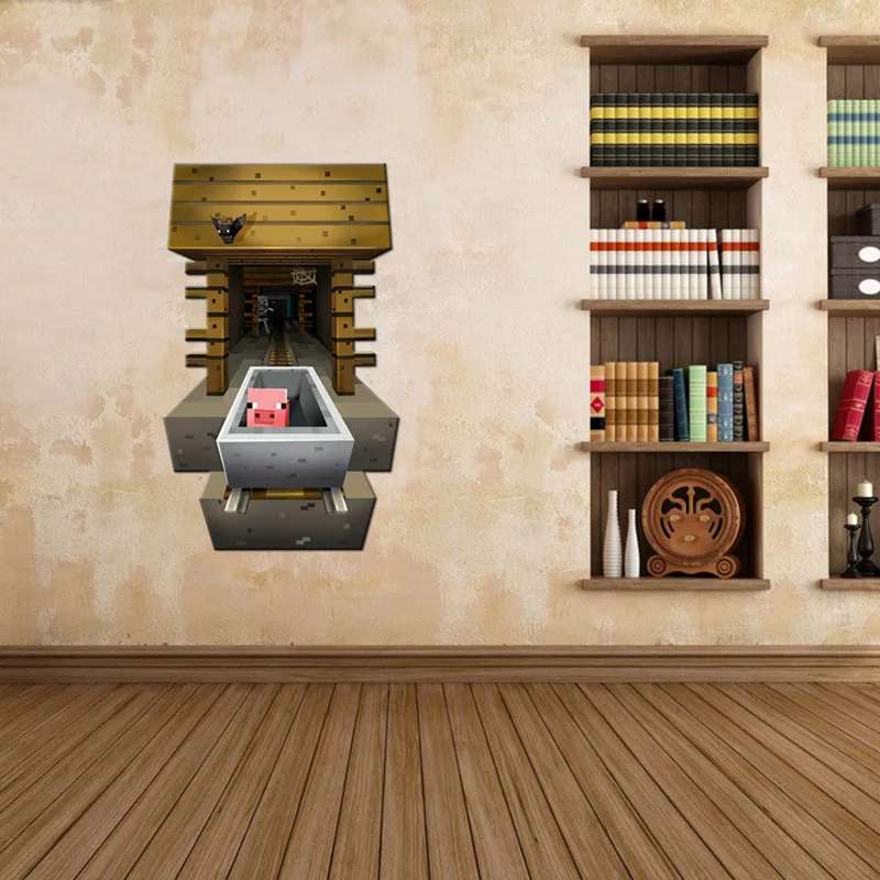 3d популярные настенные наклейки для игровой комнаты, украшения детской комнаты, сделай сам, для спальни мальчика, настенные наклейки, ПВХ плакат - Цвет: 10