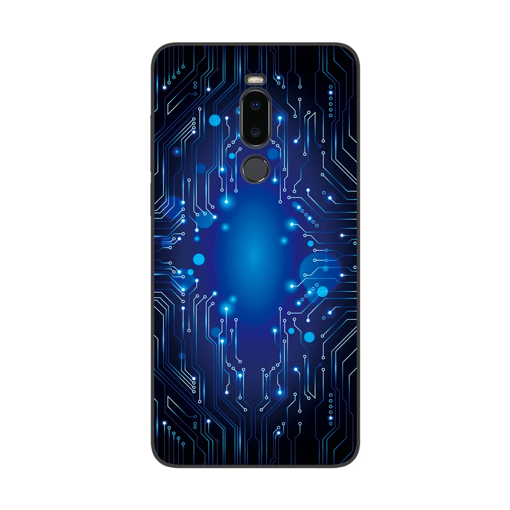 GUCOON силиконовый чехол для Meizu Note 8 Note8 6,0 дюймов Чехол Мягкий ТПУ защитный чехол для телефона с изображением волка Роза Цветы Чехол-бампер - Цвет: 7