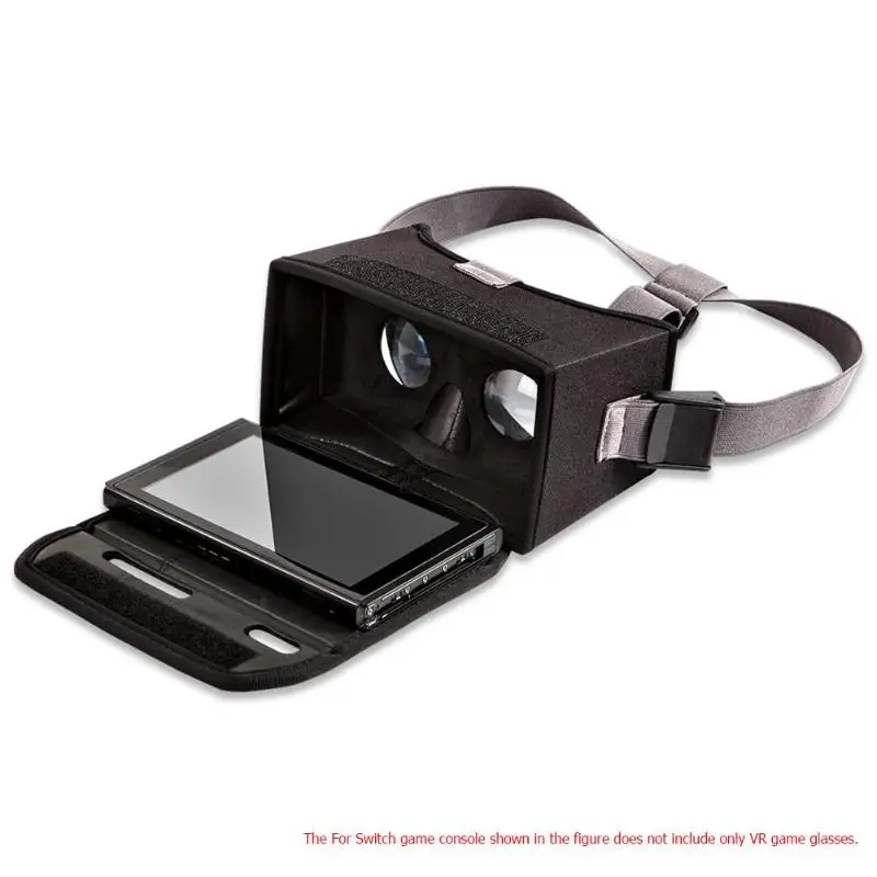 DIY очки виртуальной реальности 3D очки VR Box Фильмы Игры подходят для переключения rend EVA материал темно-серый внешний вид красивый