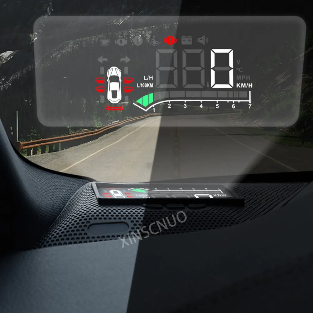 Автомобильный проекционный дисплей XINSCNUO для Audi A6L 2019 2020 дисплей|Проекционный