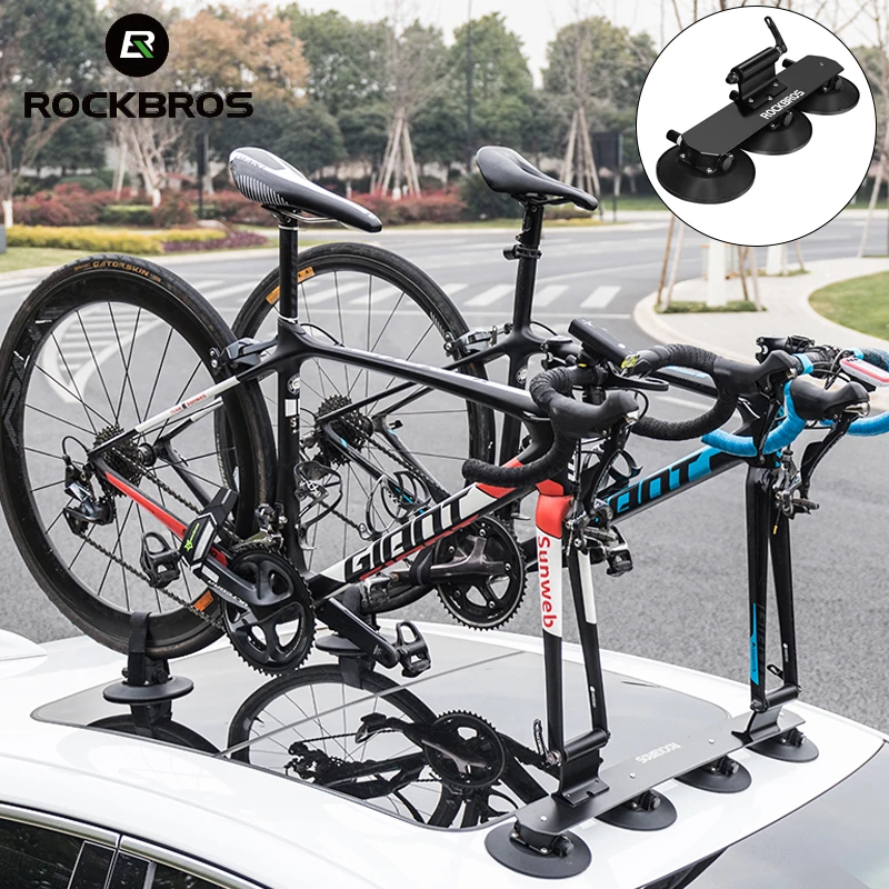 ROCKBROS Bike Bicycle Rack Carrier Suction Roof-top Quick Installation Roof Rack 