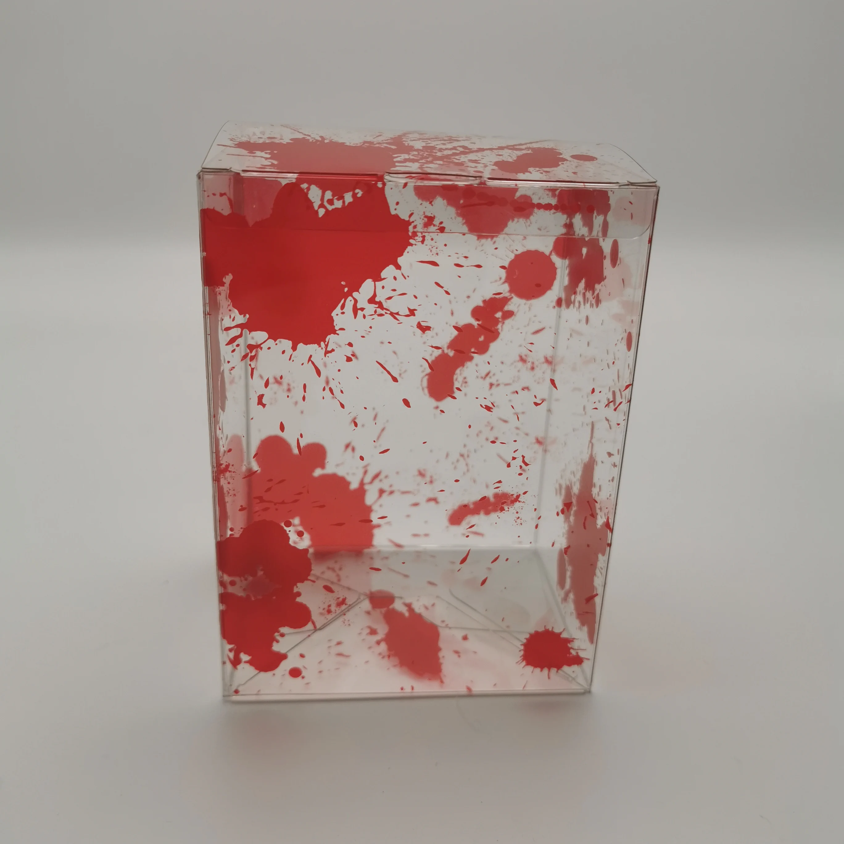 

1pcs Blood Ver. PVC Transparent Protector Box Figure Toys