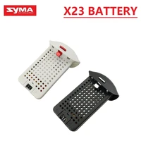 Battery for SYMA X23/X23W Accessories Battery for SYMA X23/X23W RC Drones Spare Parts 3.7V 500mah Battery Black / White 1