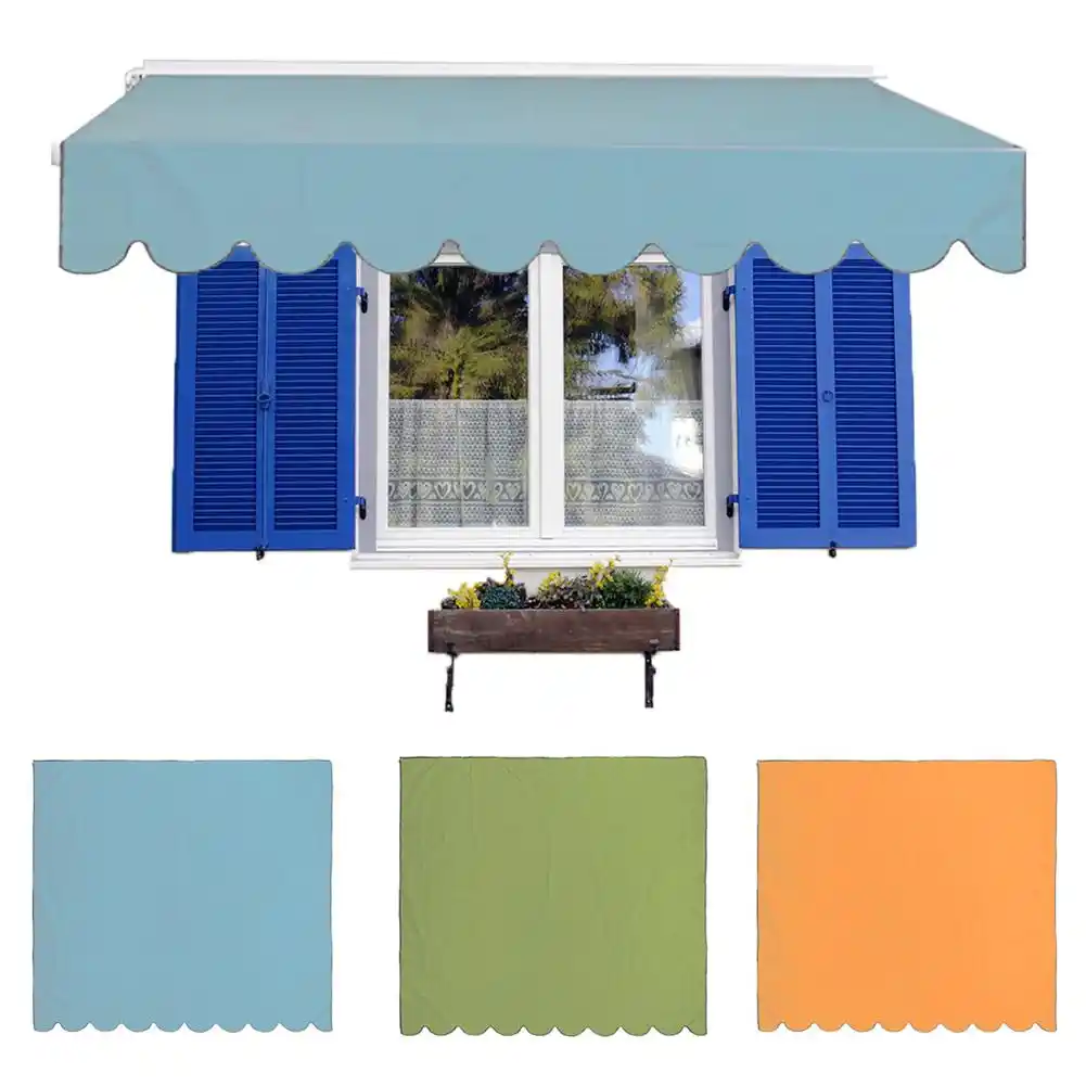 Waterproof Sun Shade Sail Patio Pool Top Cover Canopy 330D UV Outdoor Awnings