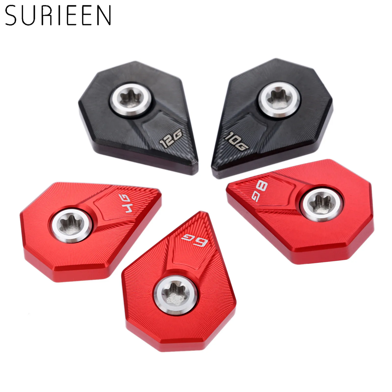 SURIEEN 5 шт./компл. винт для клюшек Golf Weight s Cobra F9 вес 4 г 6 8 10 12 металлические головки
