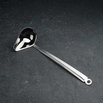 

Sauce spoon, solid metal handle, 50 ml