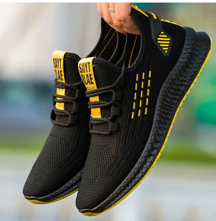

2019 Autumn New Style MEN'S SHOES Korean-style Trend MEN'S Casual Shoes Fly Woven Athletic Shoes Shoes