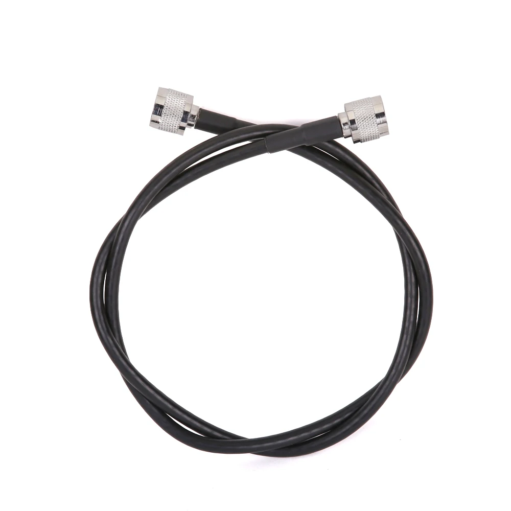 

1 meters RG6 Low Loss Coaxial Cable 50ohm N Male to N Male Connector Communication Coax Cable For Mobile Phone Signal Booster