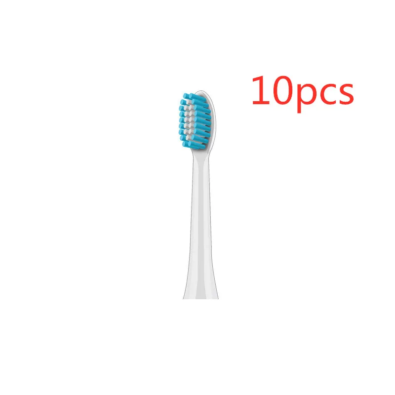 2pcs Electric Toothbrush Ultrasonic Sonic Tooth Brush Wireless USB Rechargeable Battery IPX7 Waterproof with 4pcs Brushes Head - Цвет: 10pcs