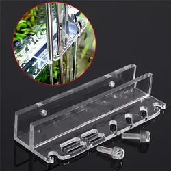 Aquarium Plant Tools Storage Rack Acrylic Holder For Tweezer Scraper Scissor Water Plants Grass Maintenance Tool