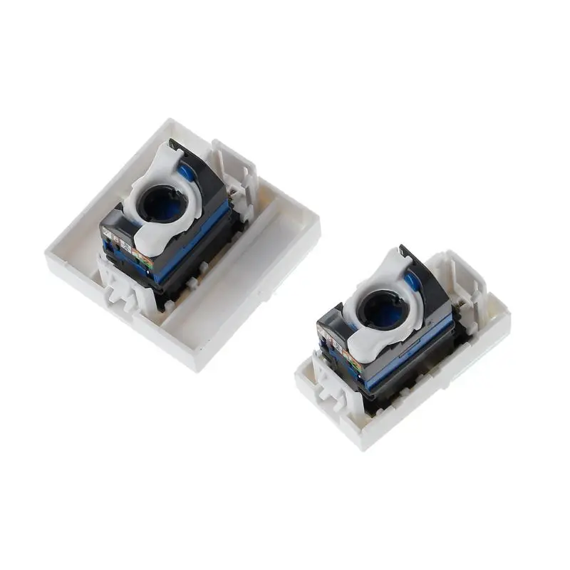 CAT6 Network Module Information Socket RJ45 8P8C Connector Adapter Keystone Jack Standard Wall Plate lan wire tracer