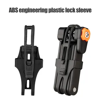 

Cycling Bicycle Lock Alloy Steel Folding Lock MTB Road Bike Lock Anti-theft Lock Password Lock Safe Cycling Accessories