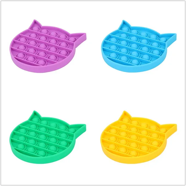 N-02 Push Pop Bubble Fidget Sensory Tool Kids Adults Popper Stress Anxiety Relief Autism Special Needs Child Table Toys - Image 5