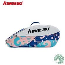 Новинка 2020, сумка для бадминтона Kawasaki KBB-8336, KBB-8335, на одно плечо, 3 ракетки, теннисная ракетка, спортивный рюкзак, спортивные сумки(China)