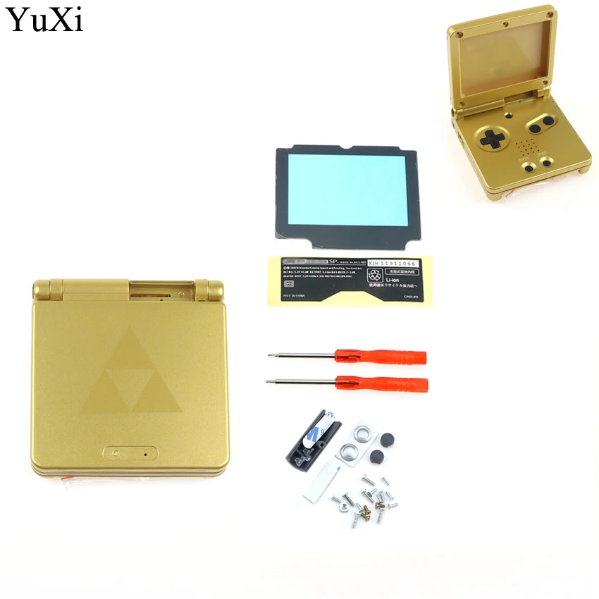 Nova Edição Limitada Completa Habitação Substituição do Escudo para Nintendo Gameboy Advance sp para Gba sp Game Console Capa Case Acces 2023 - Image 3