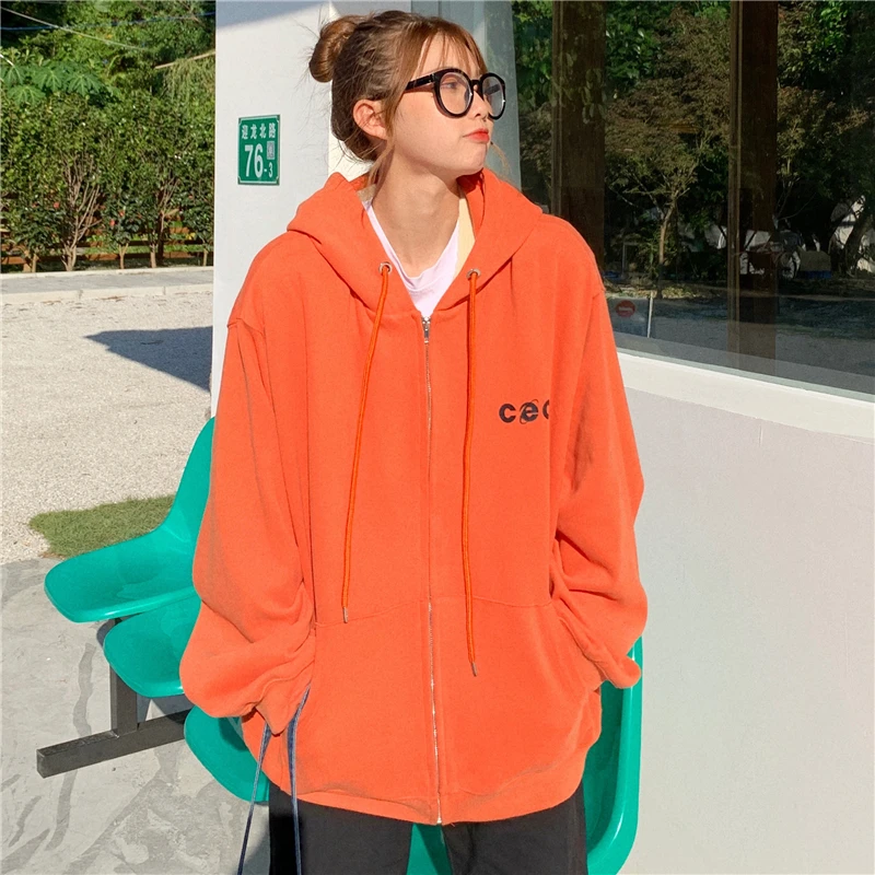 Kpop Spring Zipper Hoodies