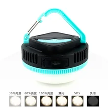 Перезаряжаемые лампа для кемпинга/высокая светильник походный светильник/ стиль палатка светильник/аварийный Портативный лампа/2400ma Батарея/Ay16