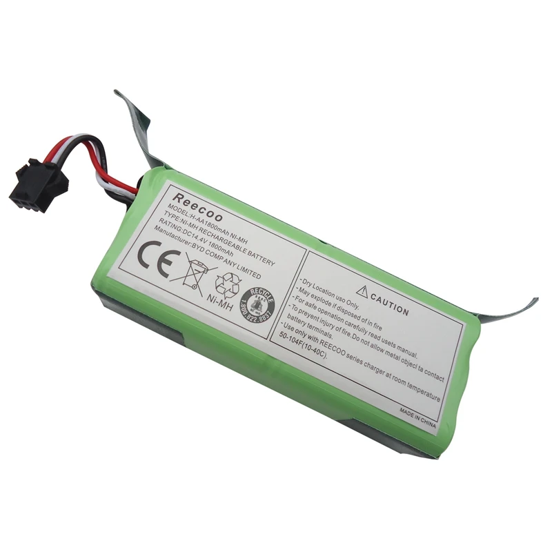 Лучшие предложения 1800MAh очищающий Аккумулятор для роботов-пылесосов CEN360 для Cobos CEN 360 подметальная батарея