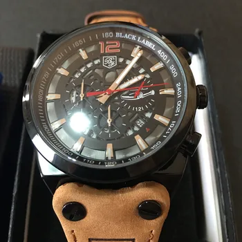 

BENYAR Large dial design Chronograph Sport Mens Watches Fashion Brand Military waterproof Quartz Watch Clock Relogio Masculino