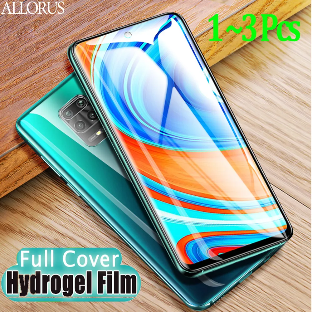 

100D Full Cover Protective Film Redmi Note 9s Hydrogel Film Soft Not Glass For Xiaomi Note 8T Mi Note 9 S Screen Protector Film