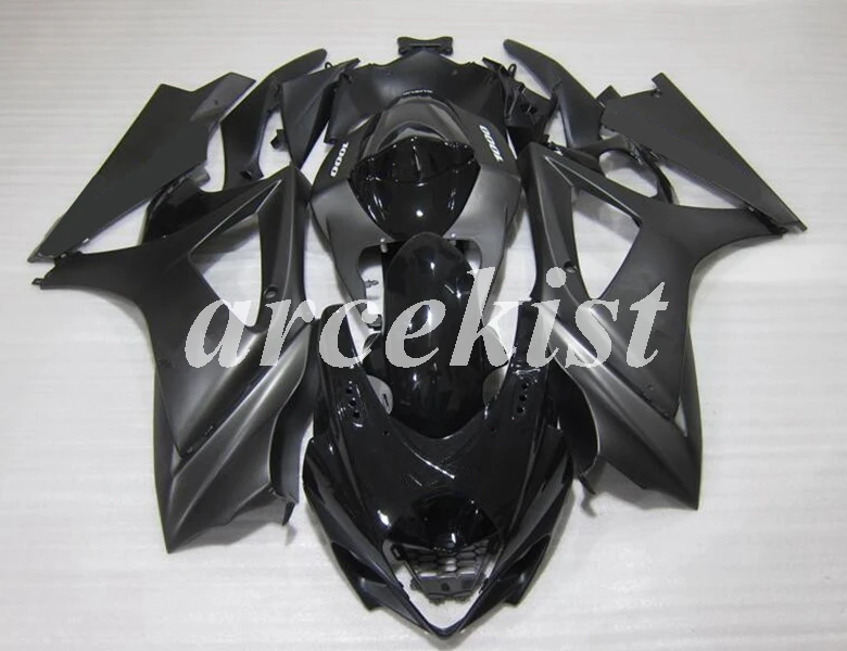 4 бесплатных подарка ABS мотоцикл обтекатели комплект подходит для Suzuki GSXR1000 2007 2008 K7 07 08 Кузов Набор черный