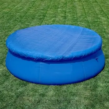 

8-foot Diameter Round Easy Set Pool Cover for Frame Pools Inflatable Swimming Fast Set Pool