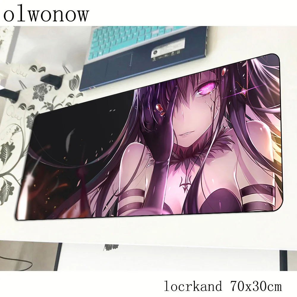 Homura Akemi коврик для мыши геймер Kawaii 700x300x3 мм игровой коврик для мышки для ноутбука Аксессуары для ПК ноутбук резиновый коврик эргономичный коврик