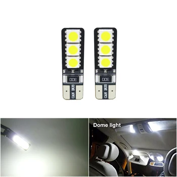 

2x T10 LED Car Light Canbus 194 W5W Auto LED Bulbs Car Styling For Hyundai Sonata Santa Veracrus Rohens Tucson IX35 I30 Elantra