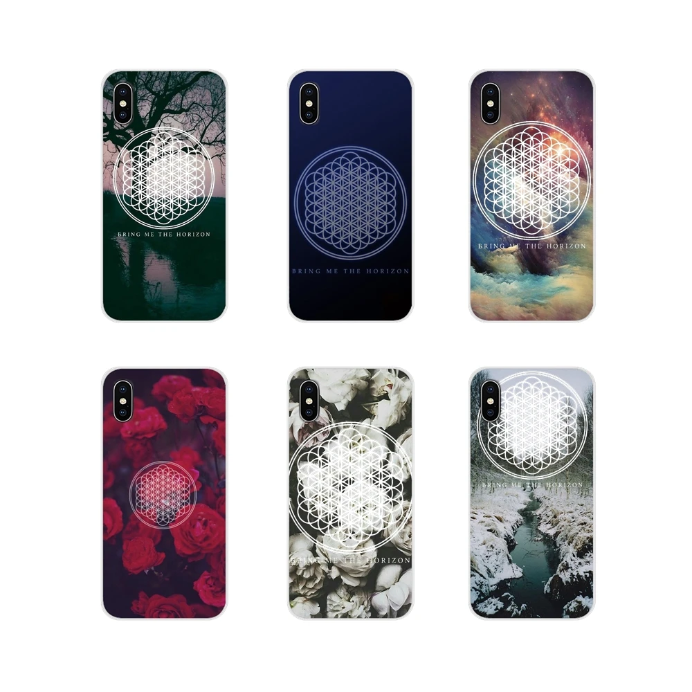 Мягкий прозрачный чехол Flower Of Life Bring Me Horizon для Xiaomi Redmi 4A S2 Note 3 3S 4 4X 5 Plus 6 7 6A Pro Pocophone