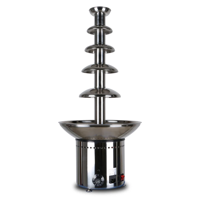 

5 layers Chocolate Fountains Stainless Steel Commercial Chocolate Fountain Machine