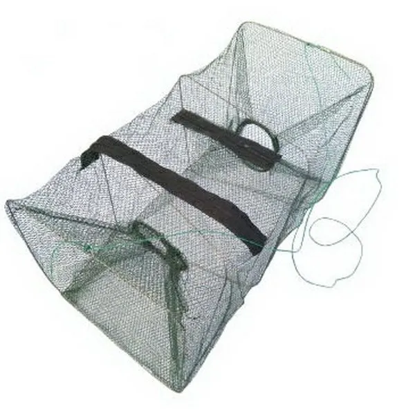 

Winter Outdoor Tools Fishing Foldable Gear Nylon Shrimp Crawfish Crab Net Tackle Accessories