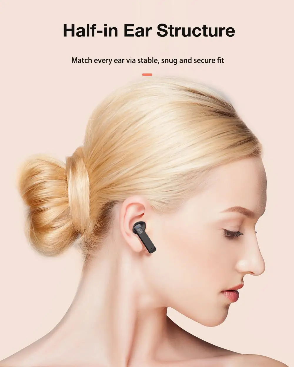 BlitzWolf BW-FPE1 ENC TWS Earbuds Bluetooth V5.0 description image 3
