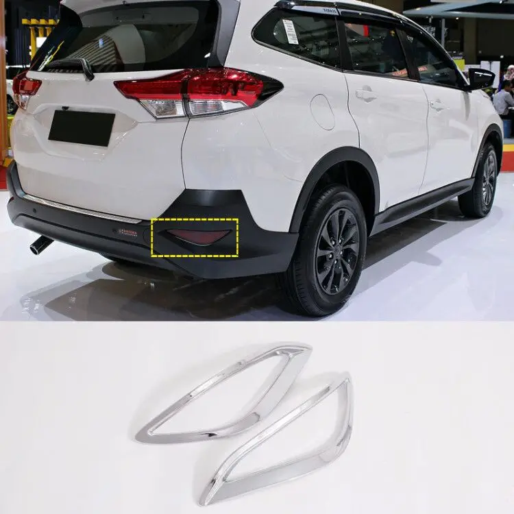 Для Toyota Rush Daihatsu Terios F800 F850 2018 2019 хромированные передние и задние противотуманные