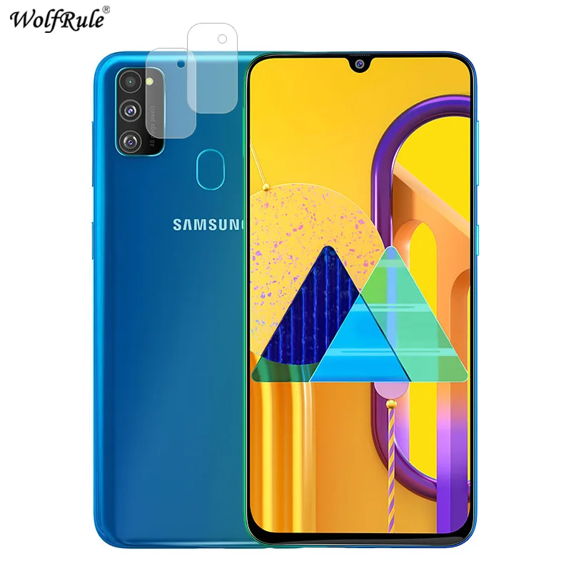 2 шт Для samsung Galaxy M30S задняя камера объектив протектор экрана гибкое стекловолокно для samsung Galaxy M30S защитная пленка
