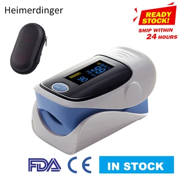 

Blood Oxygen Monitor Finger Pulse Oximeter Oxygen Saturation Monitor Fast Shipping within 24hours (without Battery)