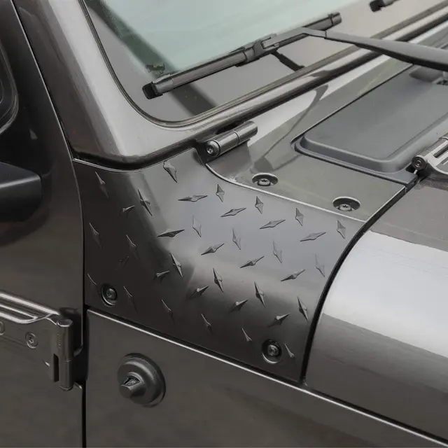 Car Cowl Body Armor cappuccio motore esterno Cowling Cover Guards per Jeep  Wrangler JL JLU Sport Sahara Rubicon Gladiator JT 2018-2022  AliExpress Mobile